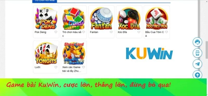 4 thể loại game bài Kuwin được yêu thích nhất hiện nay