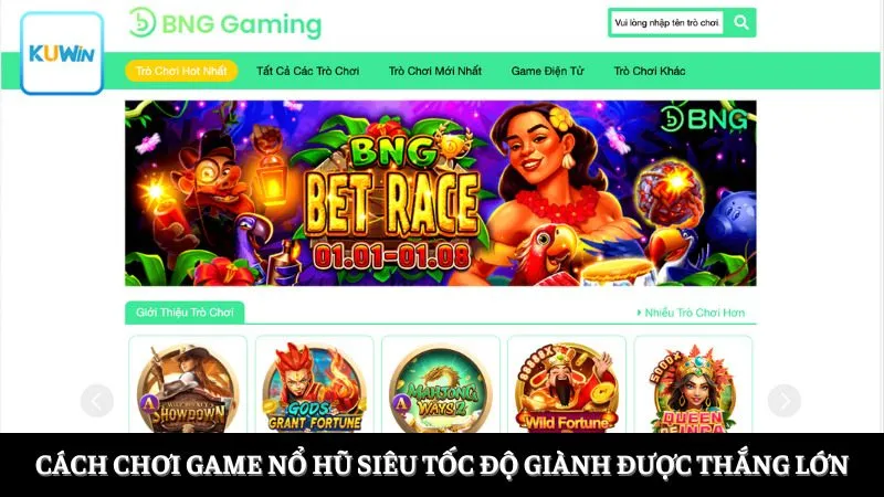 game nổ hũ siêu tốc độ