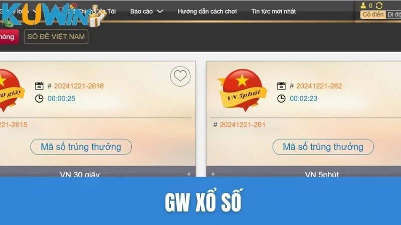 GW Xổ Số Kuwin: Cơ Hội Đổi Đời Trong Tích Tắc