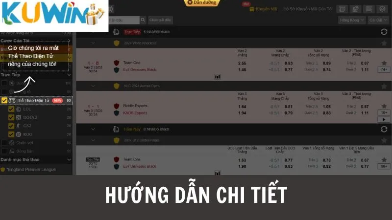 Cách Tham Gia Cá Cược Tại IM Thể Thao Kuwin