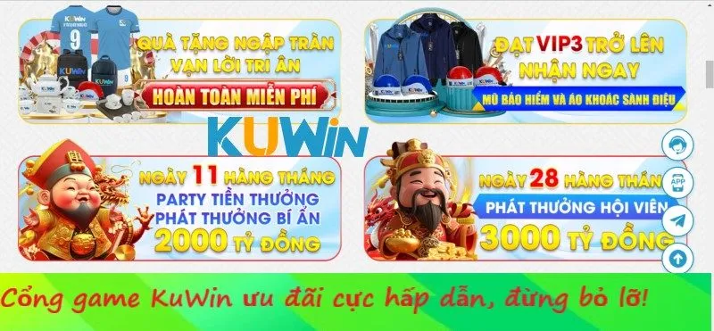 Chính sách tặng tiền của Kuwin