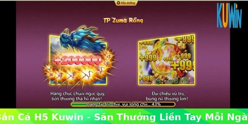 Tham gia bắn cá h5 nhận thưởng lớn tại Kuwin