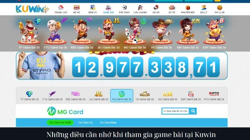 Những điều cần nhớ khi tham gia game bài tại Kuwin