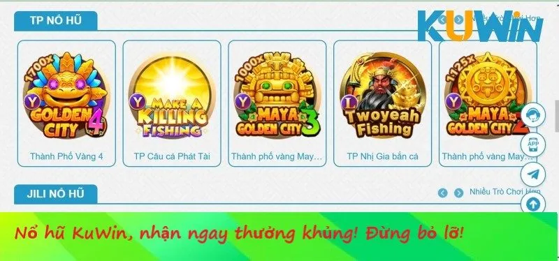 Chơi nổ hũ Kuwin nhận thưởng cực lớn