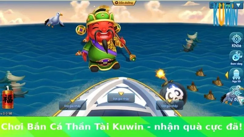 Bắn cá thần tài Kuwin - Siêu phẩm game đổi thưởng ấn tượng