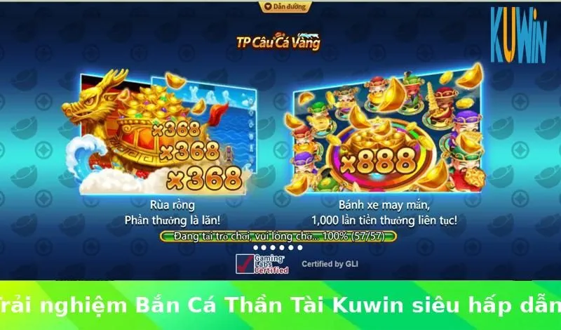 Bắn cá thần tài - dễ chơi, dễ trúng, cứ chơi là có quà